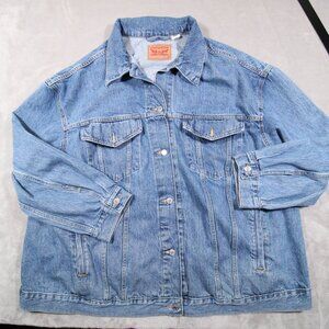 Levis baggy denim trucker jacket 3XL Men blue